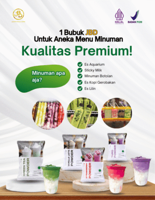 Supplier bubuk minuman JBD untuk umkm, cafe, resto hinggal franchise Supplier bubuk minuman JBD untuk umkm, cafe, resto hinggal franchise