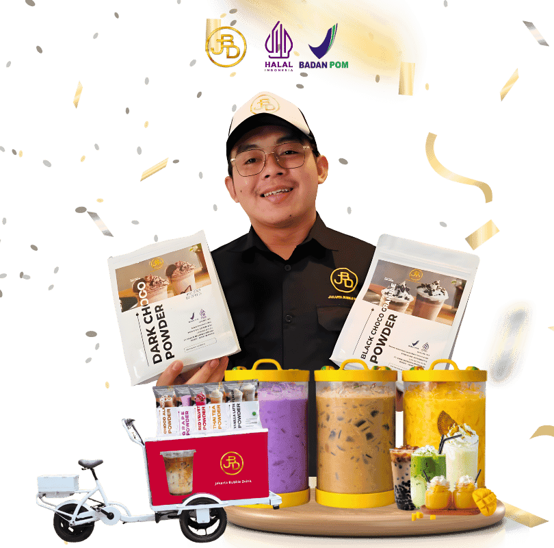 Semua bisa memulai dengan bubuk minuman JBD