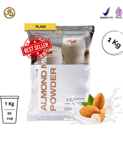 bubuk minuman almond milk