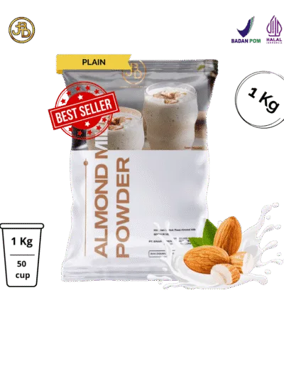 bubuk minuman almond milk