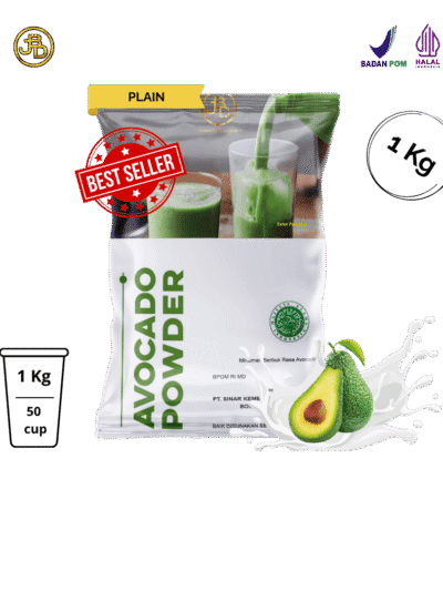 bubuk minuman avocado