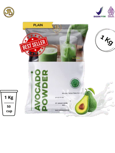 bubuk minuman avocado