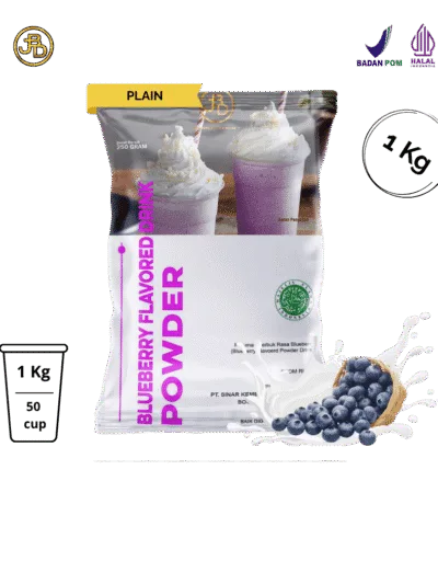 Buah 15 bubuk minuman blueberry