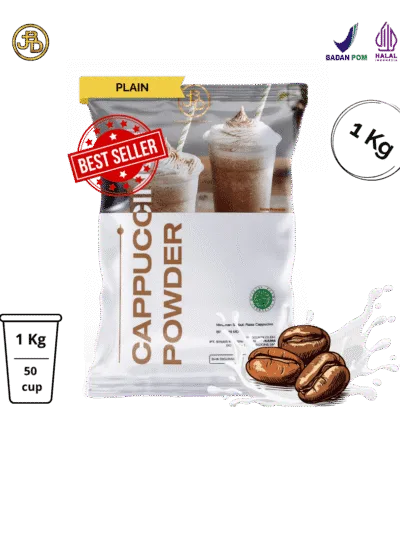 bubuk minuman cappuccino