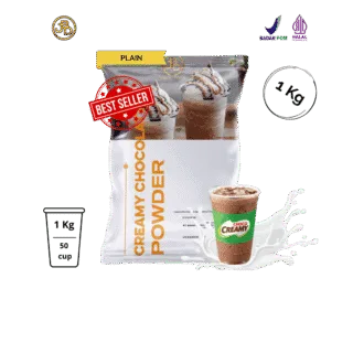 bubuk minuman creamy chocolate