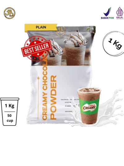 bubuk minuman creamy chocolate