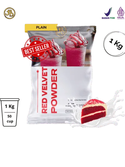 bubuk minuman red velvet