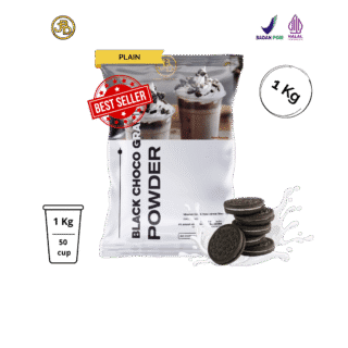 bubuk minumanbalck choco granule