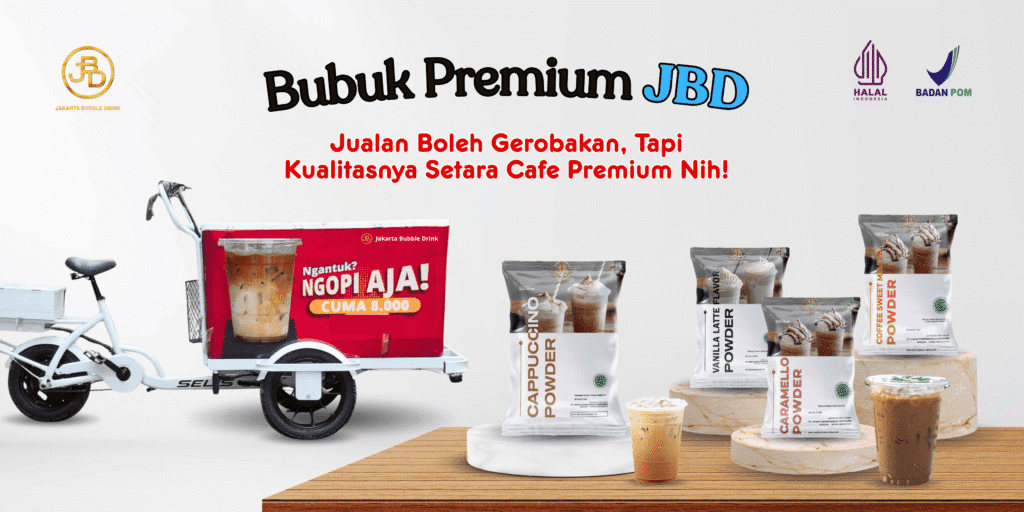 bubuk premium JBD es kopi gerobakan kualitas ala cafe