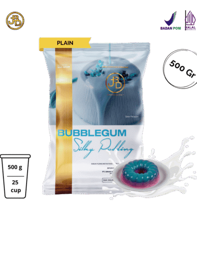bubuk silky pudding bubble gum