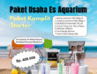 paket starter pemula es aquarium