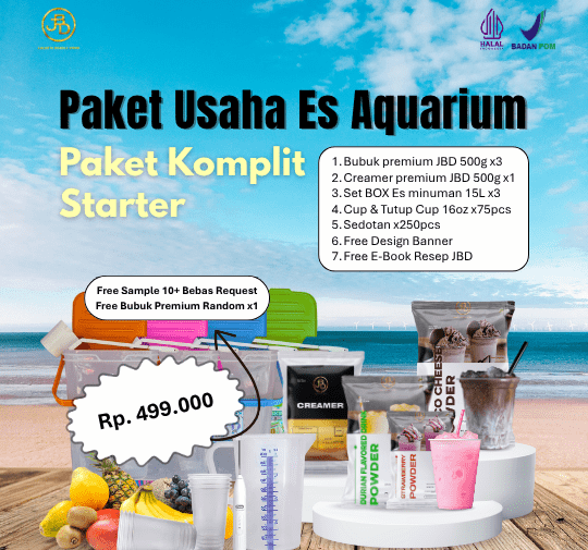 paket starter pemula es aquarium