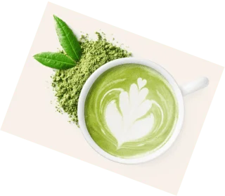Hot Green Tea Matcha Latte
