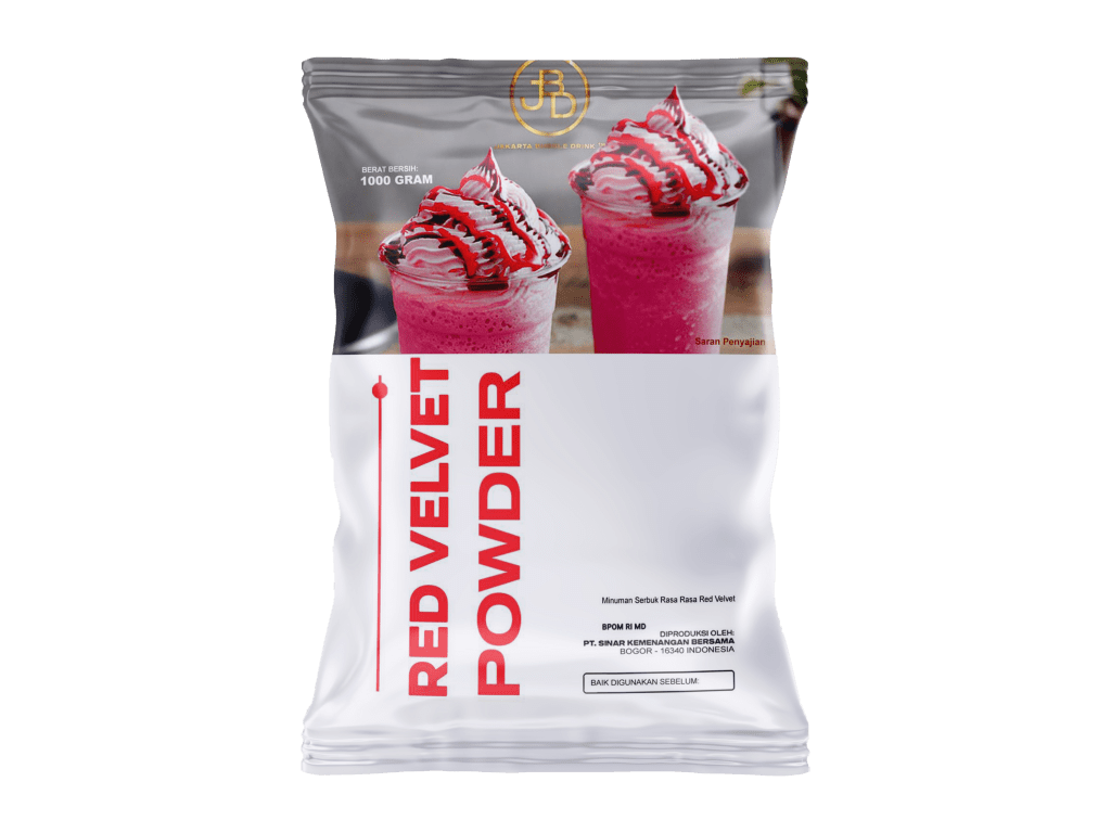 Bubuk Minuman Red Velvet Terbaik - Jakarta Bubble Drink