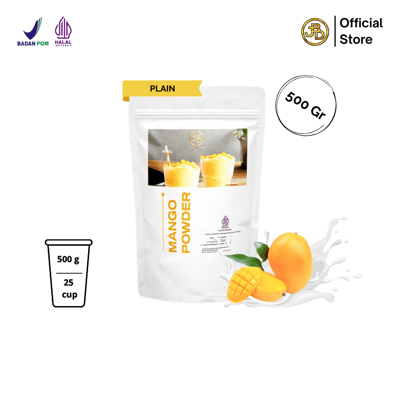 bubuk minuman mango 500gr bubuk minuman mango 500gr