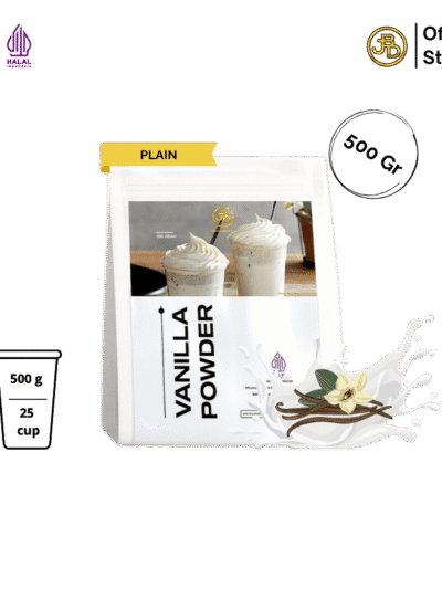 bubuk minuman vanilla 500gr