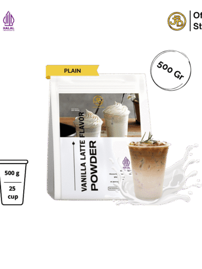bubuk minuman vanilla latte 500gr