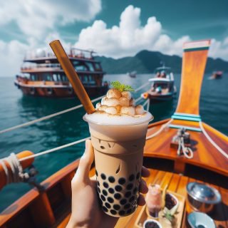 Bubble Tea Cappuccino dari JBD, Beda Benget! Bubble Tea Cappuccino dari JBD, Beda Benget!