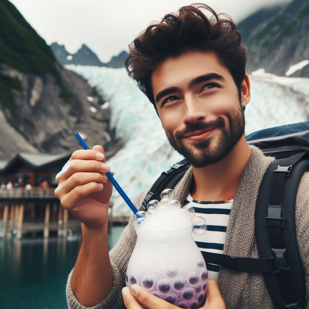 Cobain Bubble Drink Taro Sekarang! Dijamin Nagih!