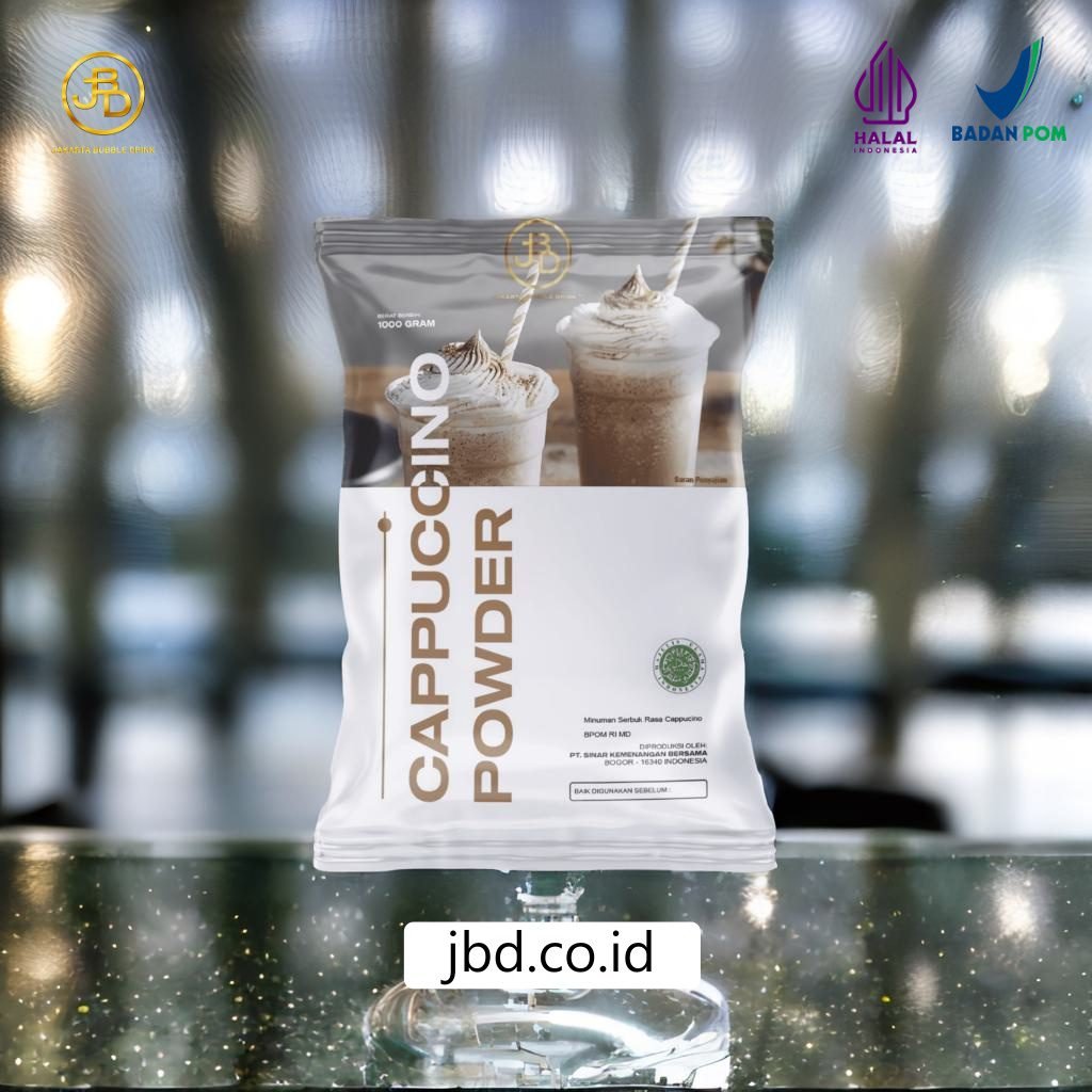 Bubuk Minuman Cappuccino Kekinian, Rahasia Menu Minuman Hits ala JBD