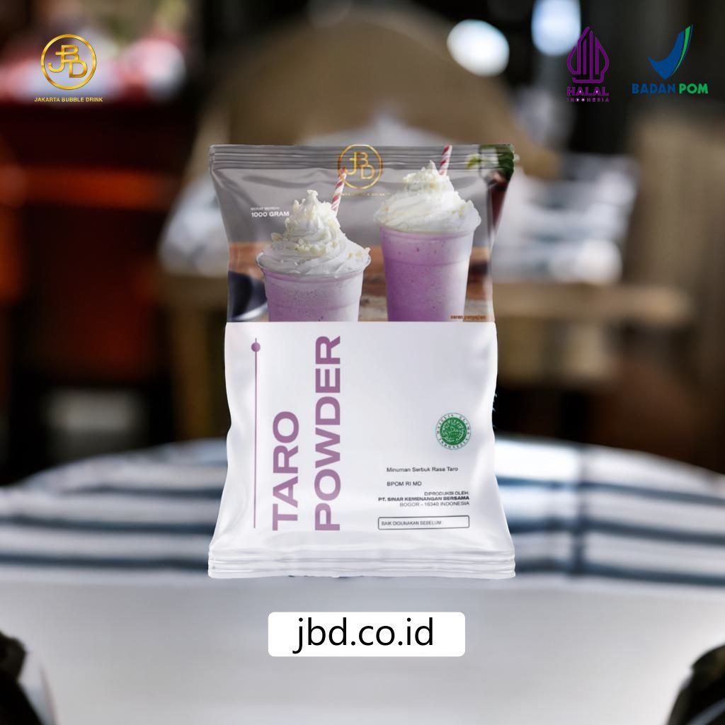 Bubuk Minuman Taro untuk Bisnis Simpel, Praktis, dan Bikin Cuan