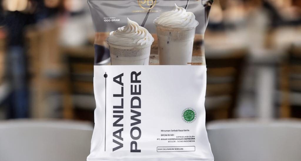 Jual Bubuk Minuman Vanilla Kekinian, Bikin Pelanggan Ketagihan!
