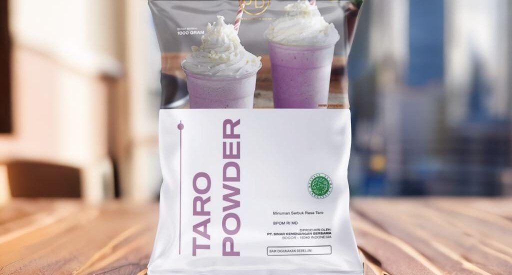 Bubuk Minuman Taro, Kunci Bisnis Minuman Hits 2025!