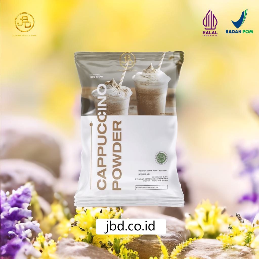 Bubuk Minuman Cappuccino Manisnya Bisnismu Dimulai!