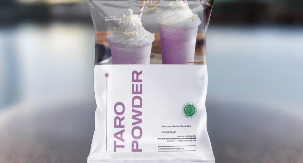 Bubuk Minuman Taro, Pilihan Tepat untuk Bisnis Kekinian