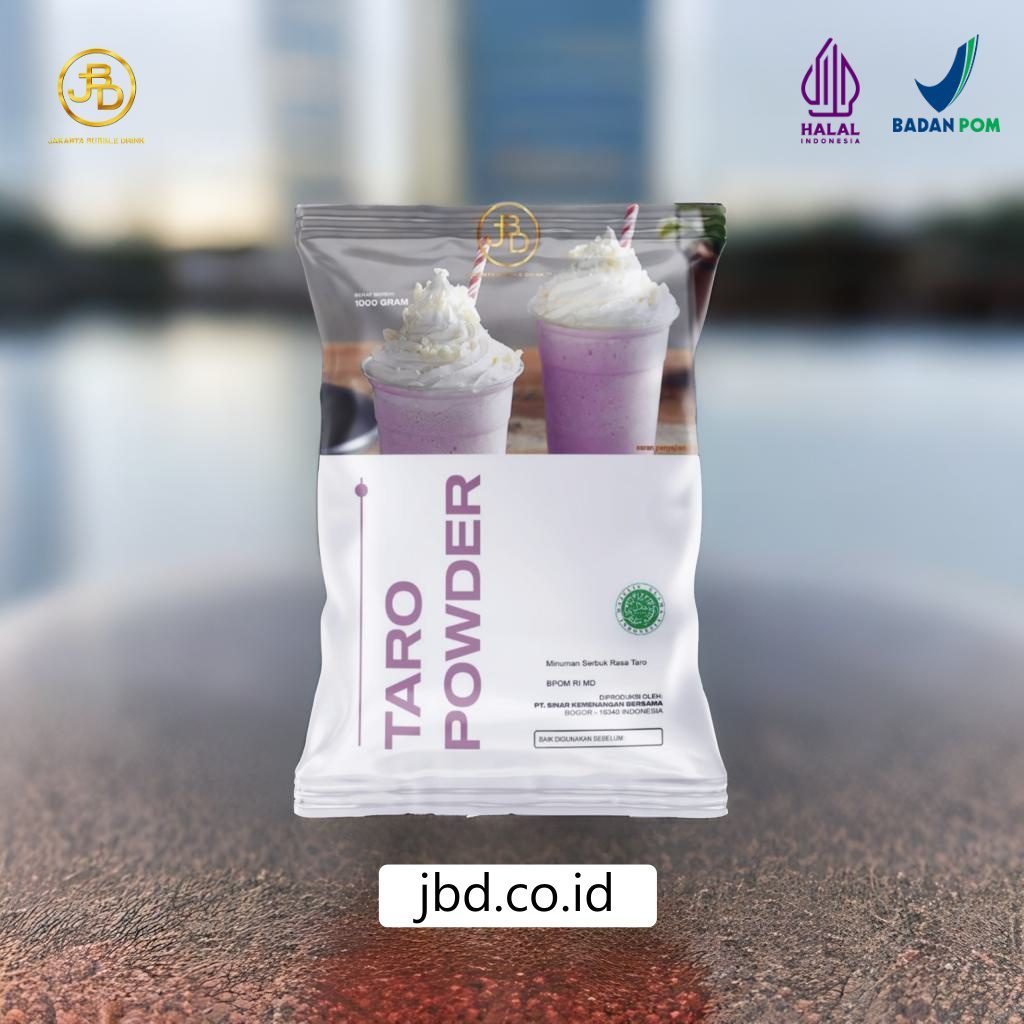 Bubuk Minuman Taro, Pilihan Tepat untuk Bisnis Kekinian