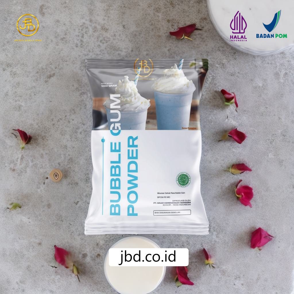 Jual Bubuk Minuman Bubble Gum Modal Mungil, Omzet Maksi