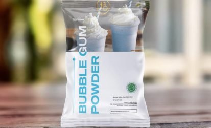 Jual Bubuk Minuman Bubble Gum dalam Kemasan Aesthetic