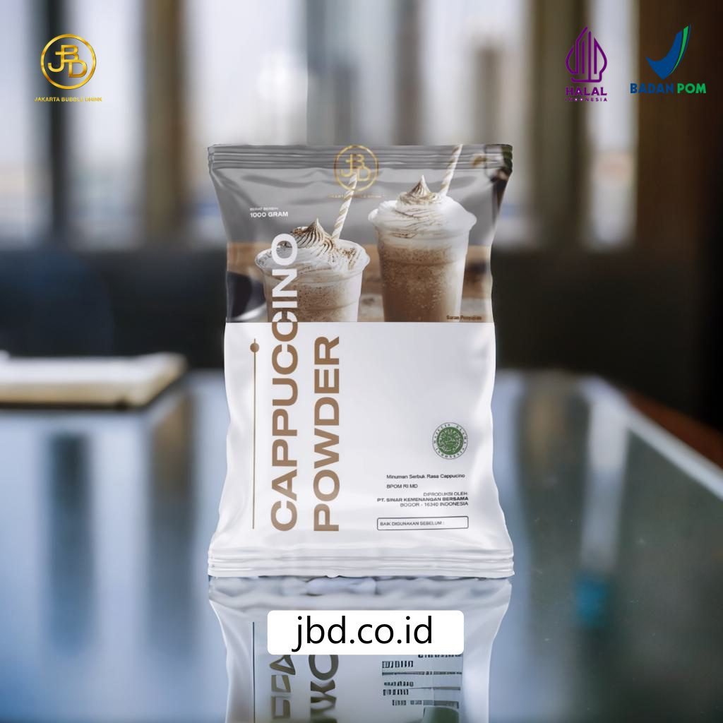 Bubuk Minuman Cappuccino, Sensasi Kopi Instan Super Creamy