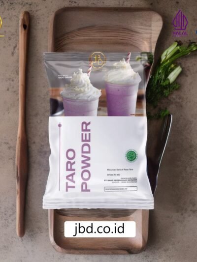 Jual Bubuk Minuman Taro dengan Branding Unik, Pelanggan Auto Datang!