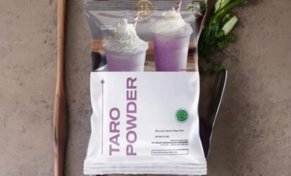 Jual Bubuk Minuman Taro dengan Branding Unik, Pelanggan Auto Datang!