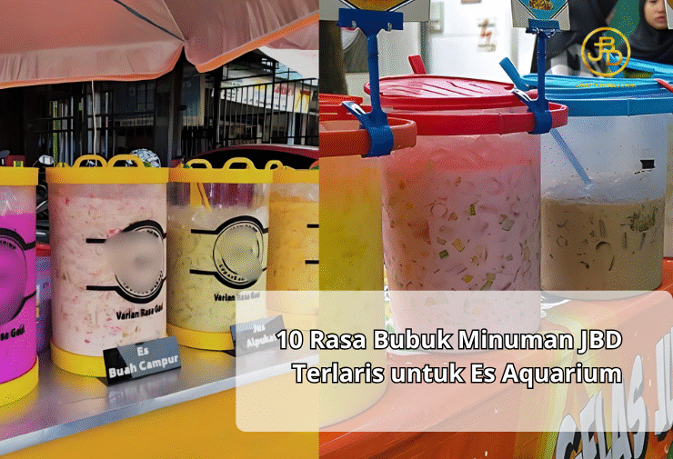 10 Rasa Bubuk Minuman JBD Terlaris untuk Es Aquarium