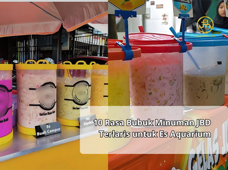 10 Rasa Bubuk Minuman JBD Terlaris untuk Es Aquarium
