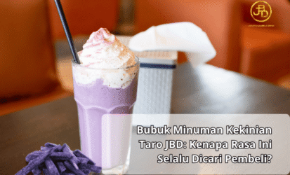 Bubuk Minuman Kekinian Taro JBD Kenapa Rasa Ini Selalu Dicari Pembeli