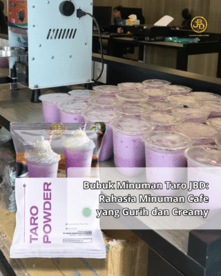 Jual Bubuk Minuman Taro Plain & Premium untuk UMKM & HoReCa 8 Bubuk Minuman Taro JBD Rahasia Minuman Cafe yang Gurih dan Creamy (1)