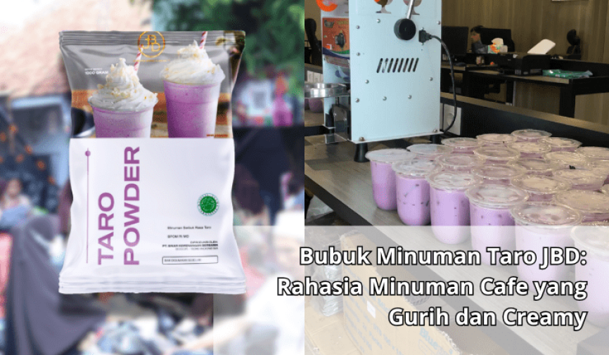 Bubuk Minuman Taro JBD Rahasia Minuman Cafe yang Gurih dan Creamy1