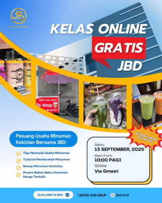 Kelas online gratis peluang usaha minuman kekinian Kelas online gratis peluang usaha minuman kekinian