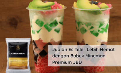 Jualan Es Teler Lebih Hemat dengan Bubuk Minuman Premium JBD