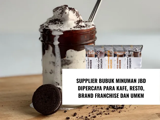 Supplier Bubuk Minuman JBD Dipercaya para Kafe, Resto, Brand Franchise dan UMKM
