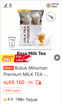 Review bubuk minuman milk tea JBD