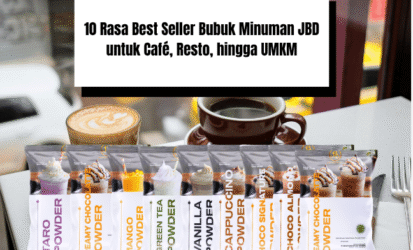 10 Rasa Best Seller Bubuk Minuman JBD untuk Café, Resto, hingga UMKM