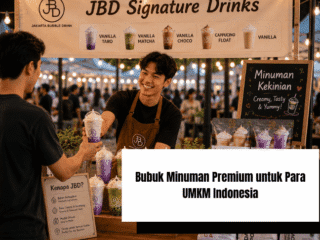 Bubuk Minuman Premium untuk Para UMKM Indonesia