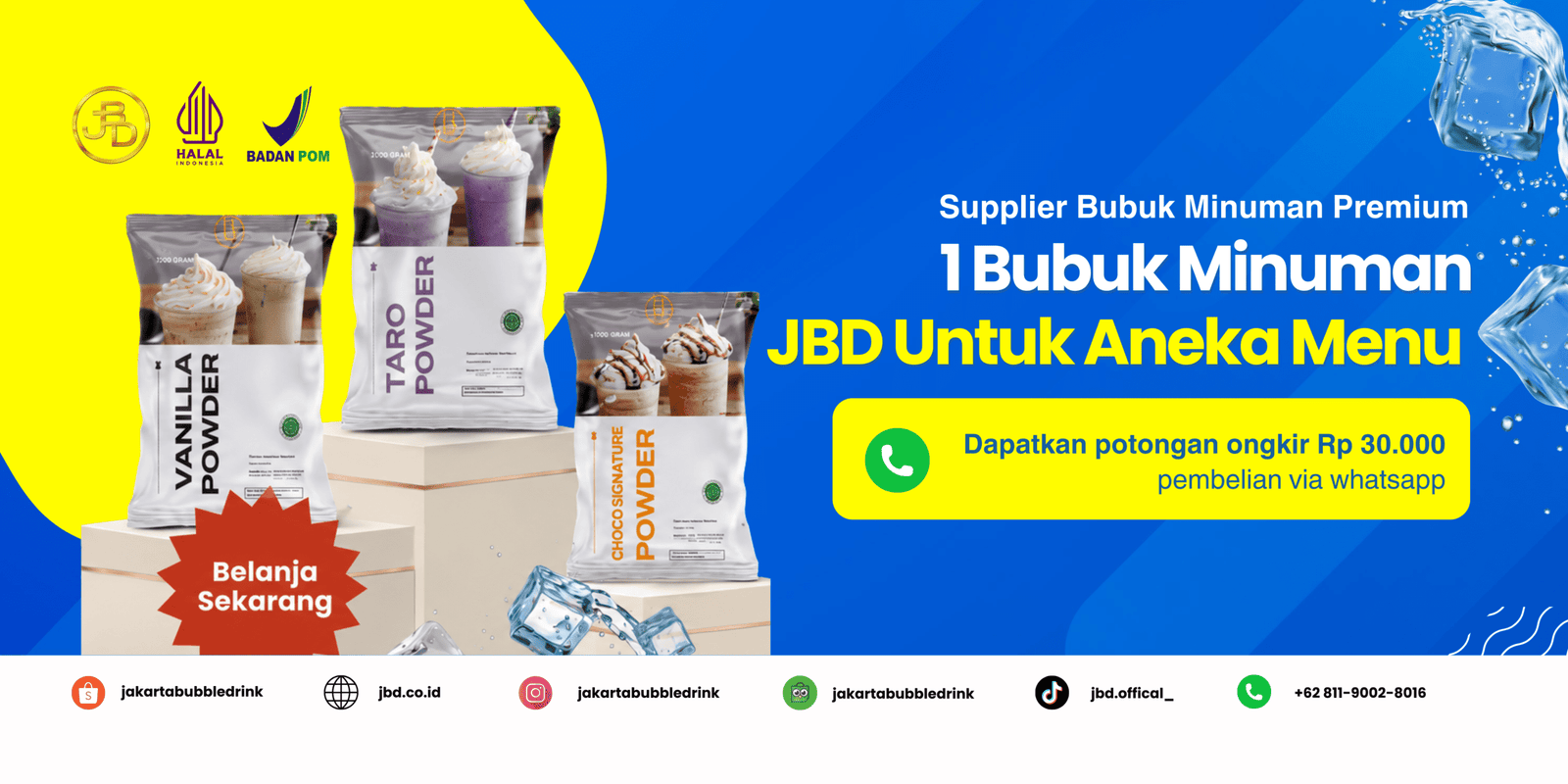 Semua Produk JBD 10 bubuk minuman JBD untuk aneka menu minuman
