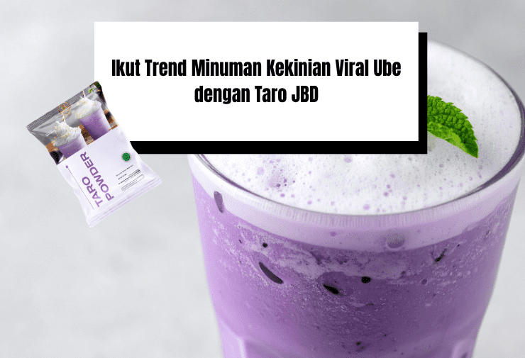 Ikut Trend Minuman Kekinian Viral Ube dengan Taro JBD