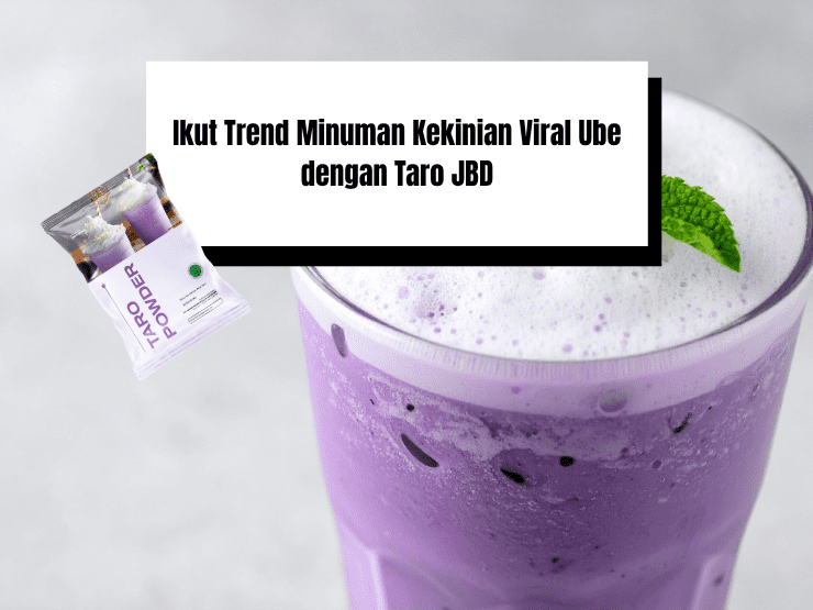 Ikut Trend Minuman Kekinian Viral Ube dengan Taro JBD