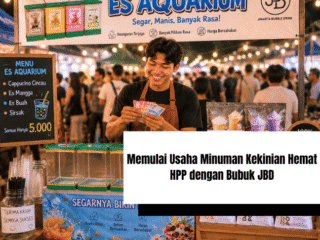 Memulai Usaha Minuman Kekinian Hemat HPP dengan Bubuk JBD